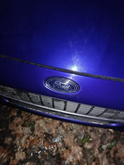 Front emblem 2013-2017 112x47mm (self-adhesive) for Ford Fiesta 2008-2017 - image 4