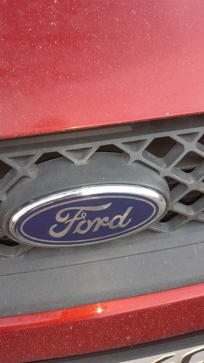 Front emblem (on latches) for Ford Fiesta 2002-2008 - Reelken Auto