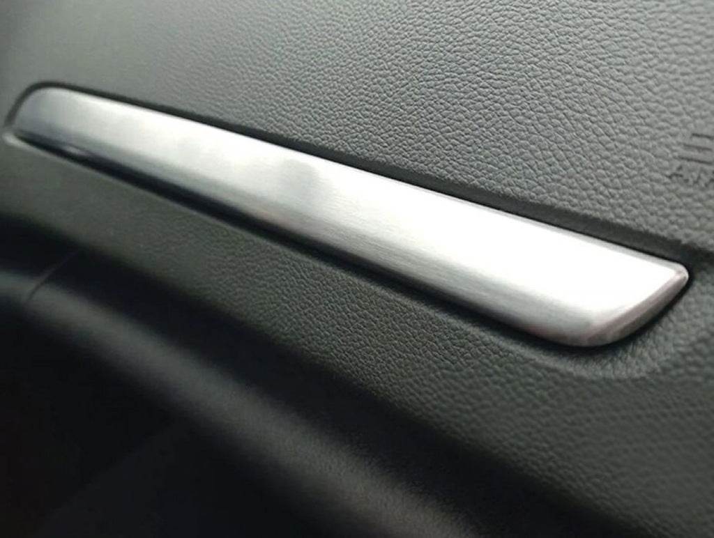 Covers on the panel in the cabin (1 pc., stainless steel) for Renault Megane IV 2016-2025 - Reelken Auto