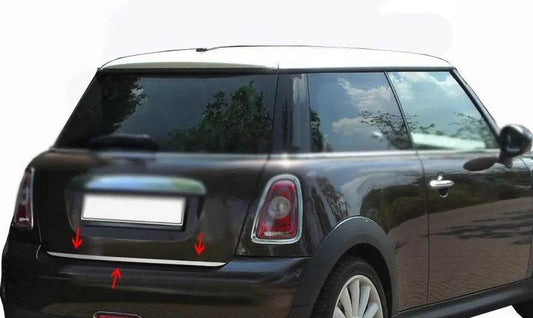 Trunk edge R56 (stainless steel) for Mini Clubman R55/R56 2007-2014 - Reelken Auto