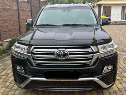 The hood deflector 2015+ (EuroCap) for Toyota Land Cruiser 200 - Reelken Auto
