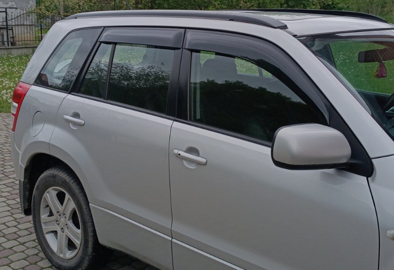 Window Deflectors Niken Luxury (4 pcs) for Suzuki Grand Vitara 2005-2017 - image 2