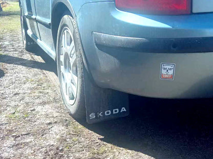 Universal Mud Flaps Polytep (230*375, 2 pcs) for Skoda - image 5