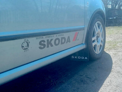 Universal Mud Flaps Polytep (230*375, 2 pcs) for Skoda - image 4