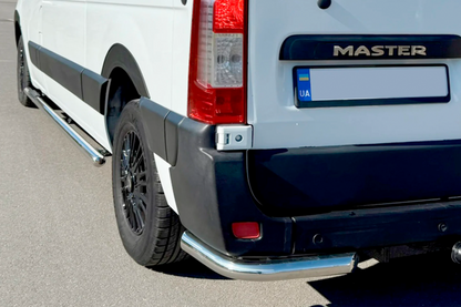 Rear Corner Bars AK003 (2 pcs, stainless steel) for Renault Master 2011-2023 - image 6