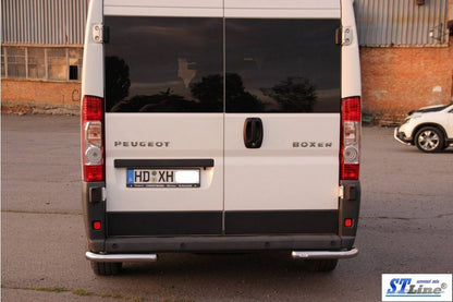 Rear corners AK003 (2 PCs, stainless steel) for Opel Movano 2021- - image 6