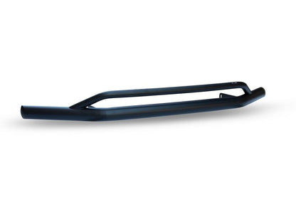 Front bumper guard Vegas (60/42mm, black) for Renault Duster 2018-2024 - image 1