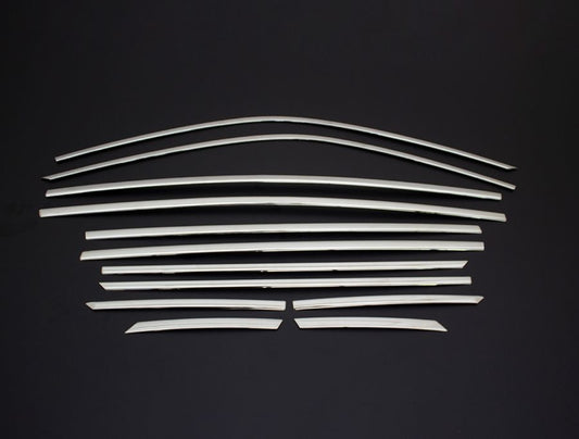 Full Window Trim Set Stainless Steel (12 pcs) for Peugeot 2008 2019- - image 2