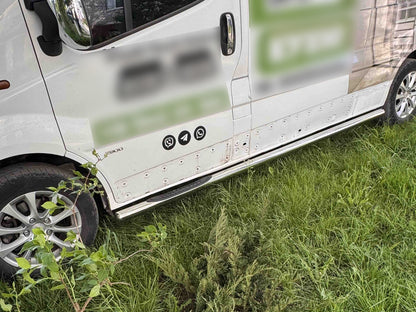 The side tube (2 PCs., stainless.) for Nissan NV300/Primastar 2016 - image 5