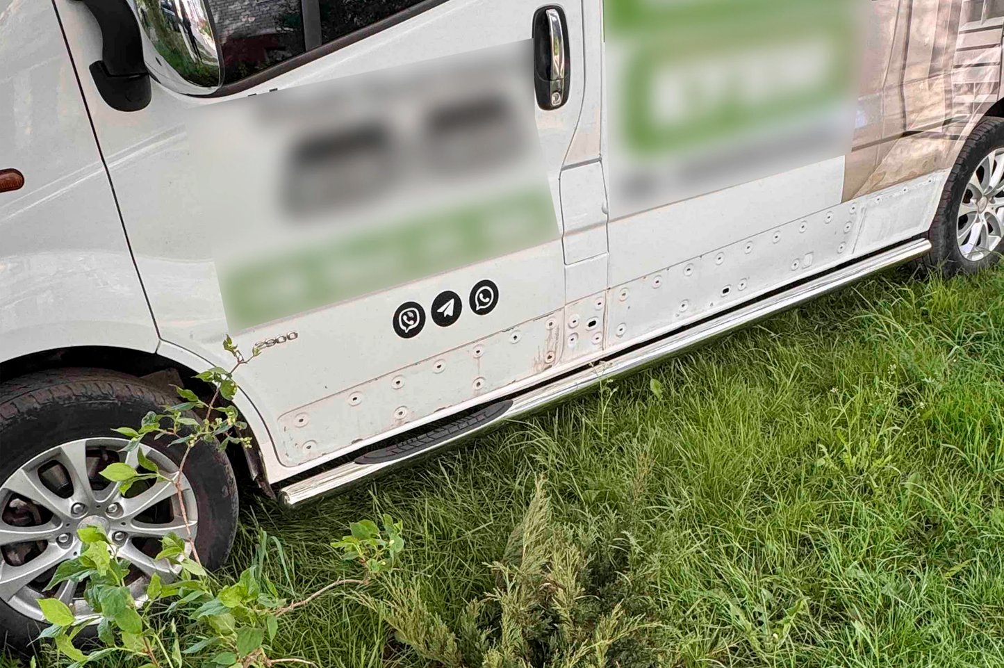 Side Pipes (2 pcs, Stainless Steel) for Renault Trafic 2015- - image 6