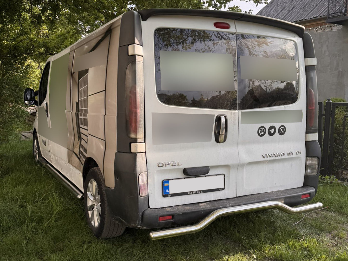 Rear Guard AK006 (Stainless Steel) for Renault Trafic 2001-2015 - image 4