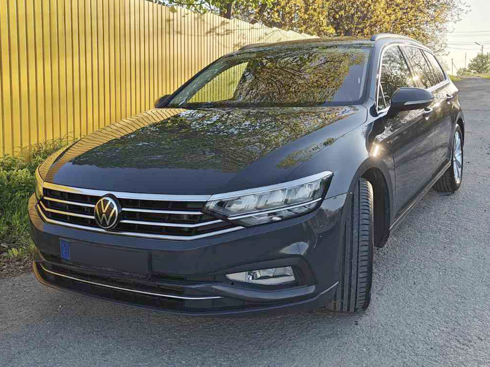Trim lights and the strip (3 pieces, stainless steel) for Volkswagen Passat B8 2015-2023 - image 11