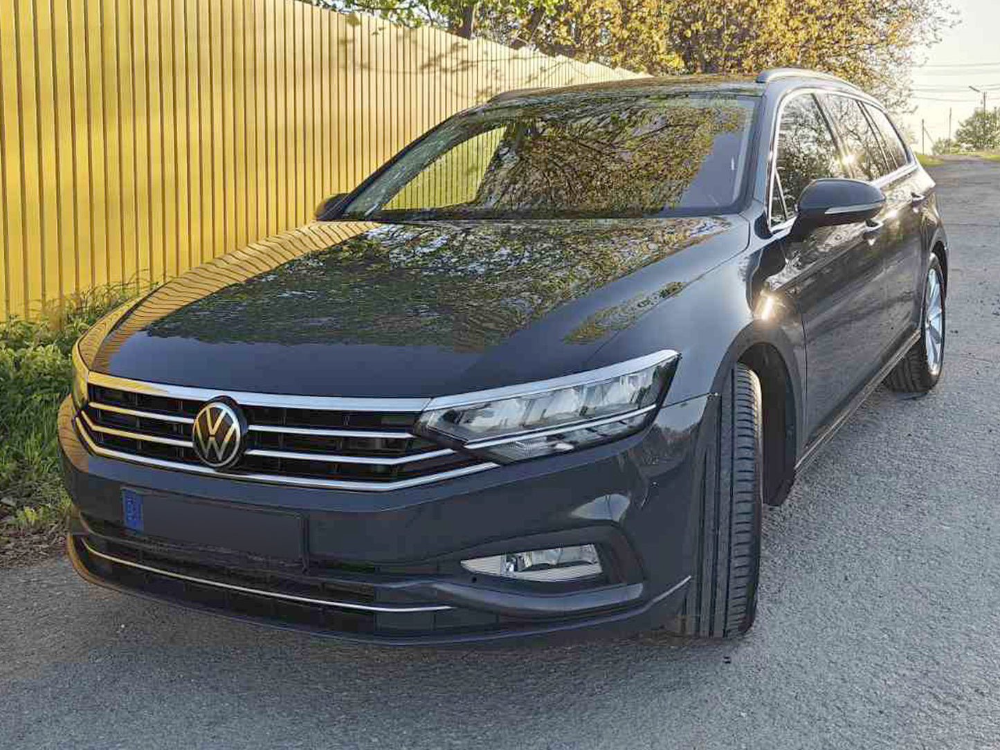 Headlight cover and trim strip (3 pcs, stainless steel) for Volkswagen Passat B8 2015-2023 - image 11