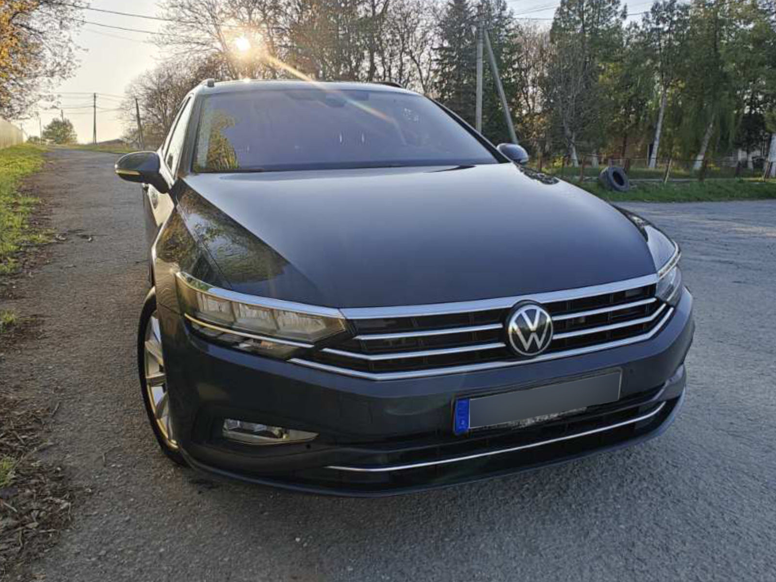 Trim lights and the strip (3 pieces, stainless steel) for Volkswagen Passat B8 2015-2023 - image 13