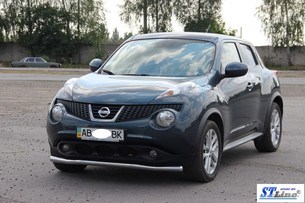 Front Bull Bar ST008-2 (Stainless Steel) for Nissan Juke 2010-2019 - image 2