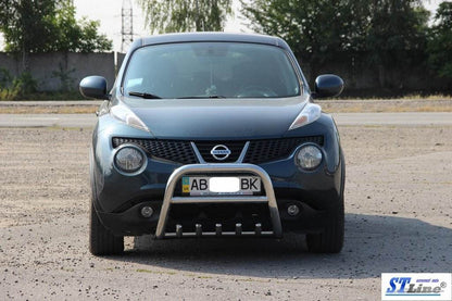 QT012 the bumper guard (stainless) for Nissan Juke 2010-2019 - Reelken Auto