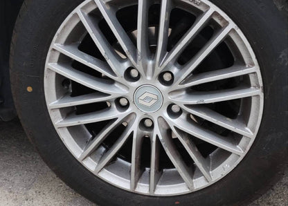 Wheel caps gray ren60tur-sir (59mm by 55mm, 4 pcs) for Renault - Reelken Auto
