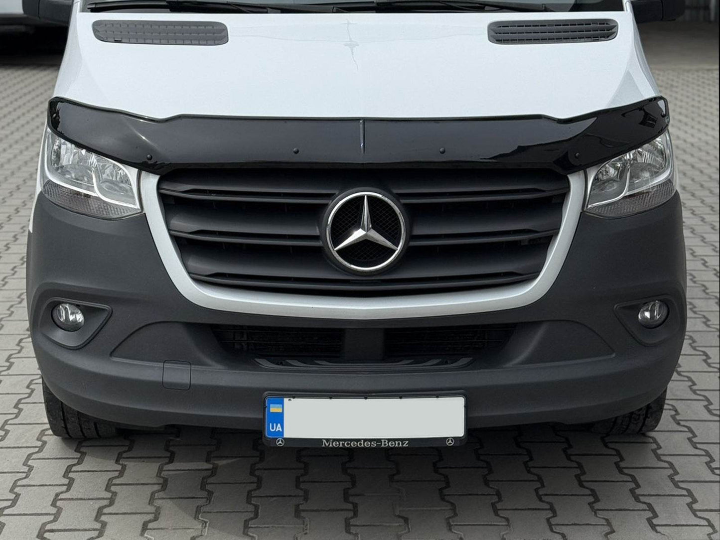The hood deflector (EuroCap) for Mercedes Sprinter W907/W910 2018↗ - Reelken Auto