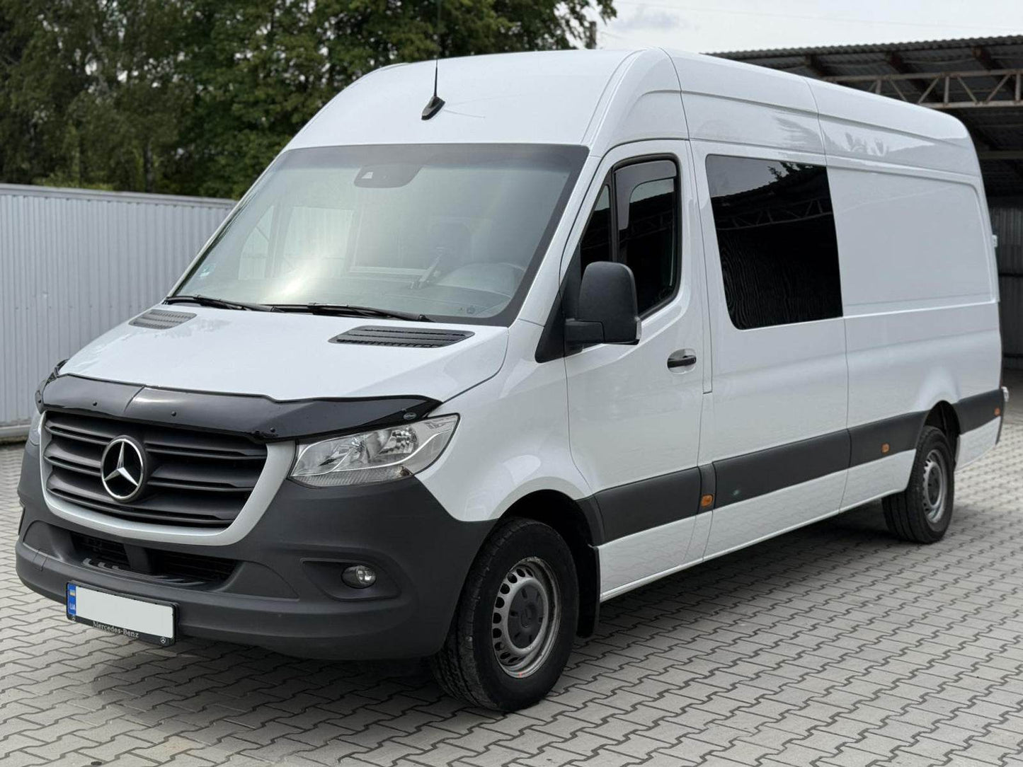 Insert windbreakers (2 pcs, Heko) for Mercedes Sprinter W907/W910 2018↗ - Reelken Auto