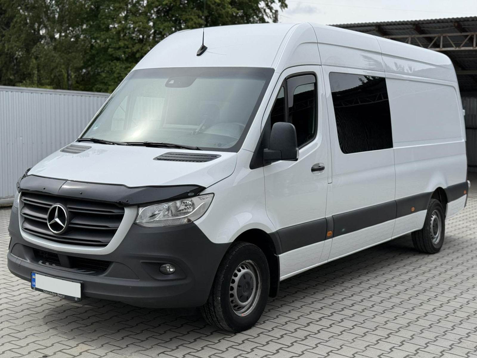 Insert windbreakers (2 pcs, Heko) for Mercedes Sprinter W907/W910 2018↗ - Reelken Auto