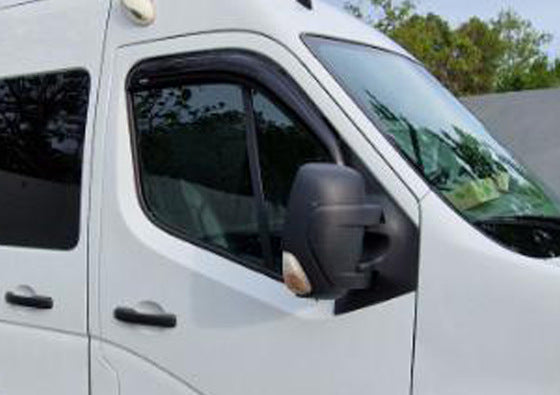Window Deflectors (2 pcs, Niken) for Nissan NV400 2010-2024 - image 4