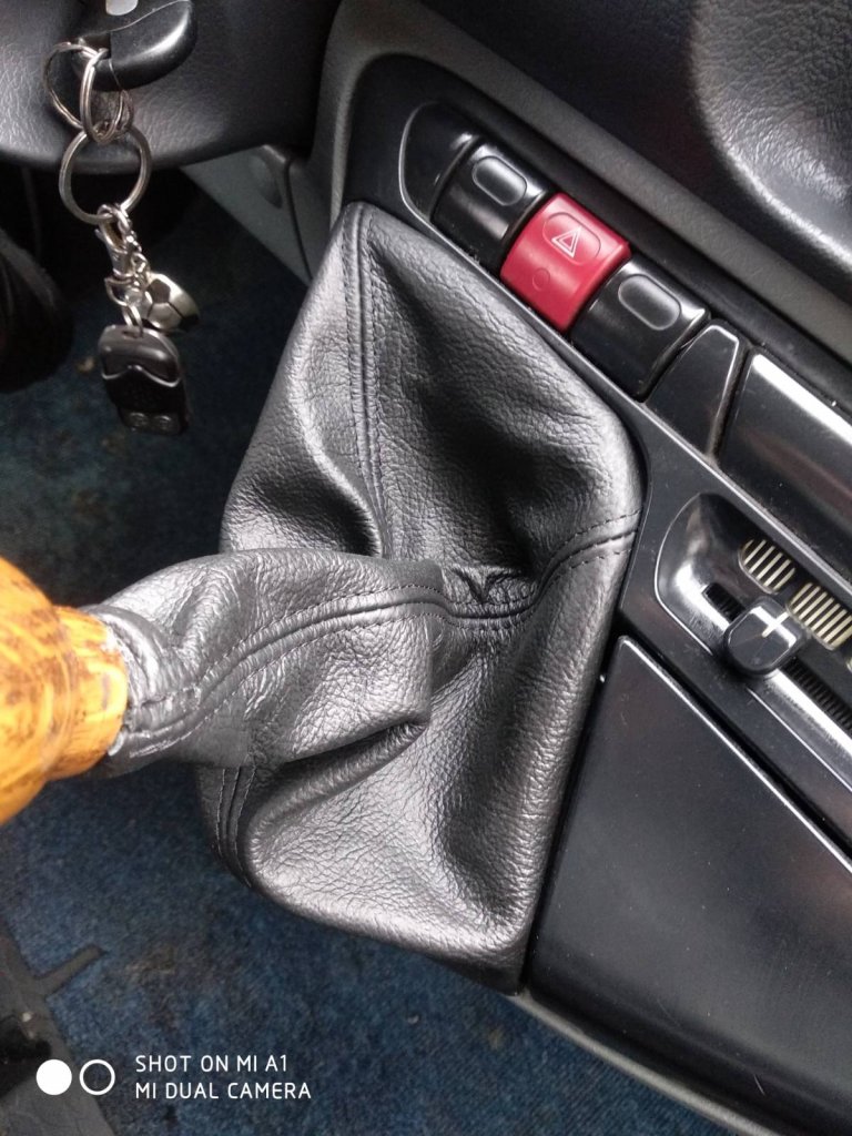 Leather Gear Shift Boot for Citroen Jumpy 1996-2007 - image 5