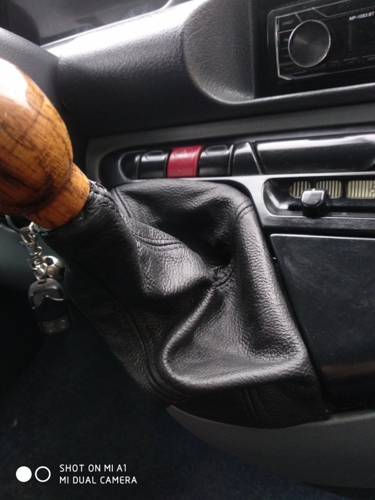 Leather Gear Shift Boot for Fiat Scudo 1996-2007 - image 6
