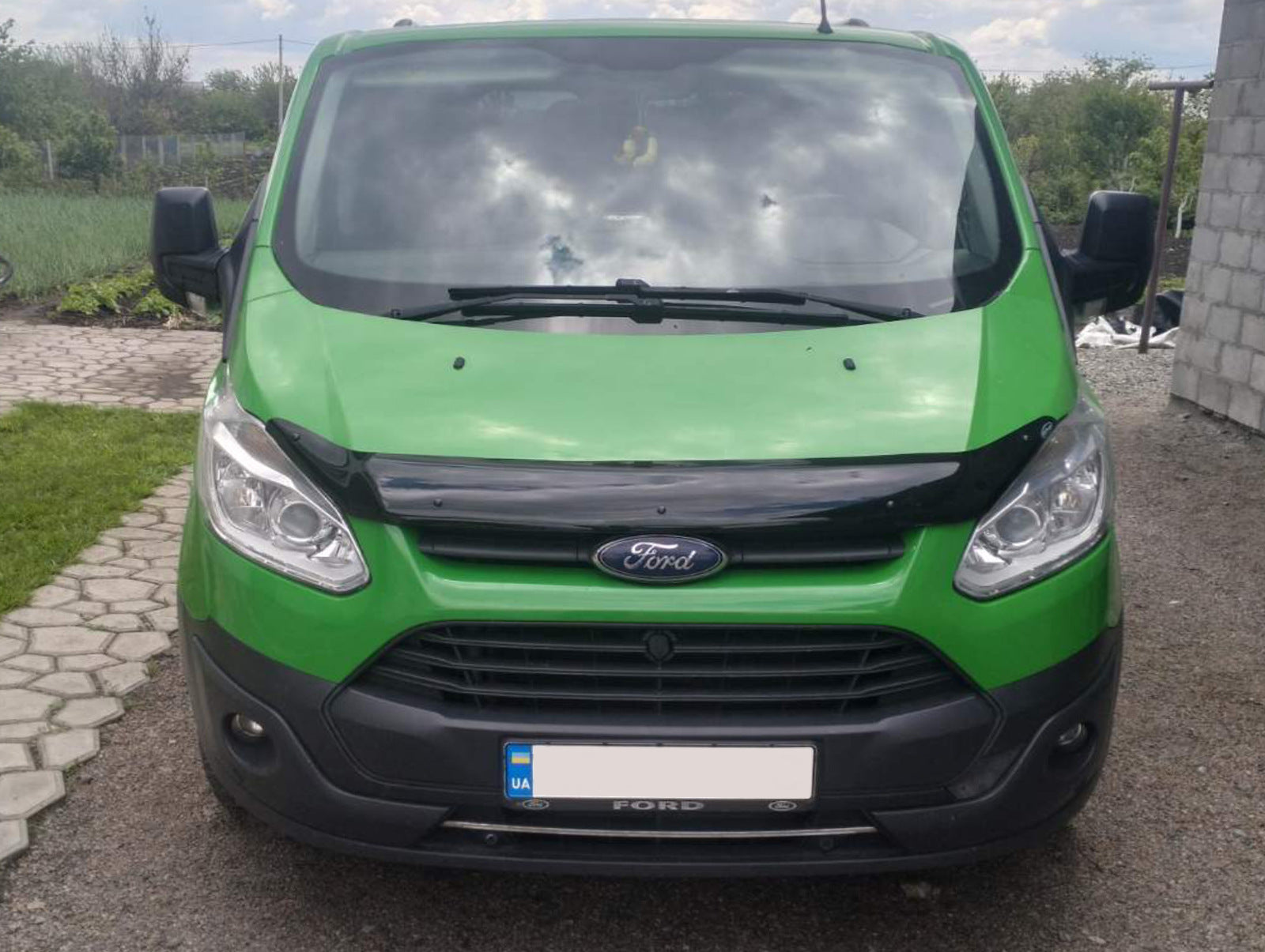 Hood Deflector EuroCap (2013-2018) for Ford Custom 2013-2022 - image 3