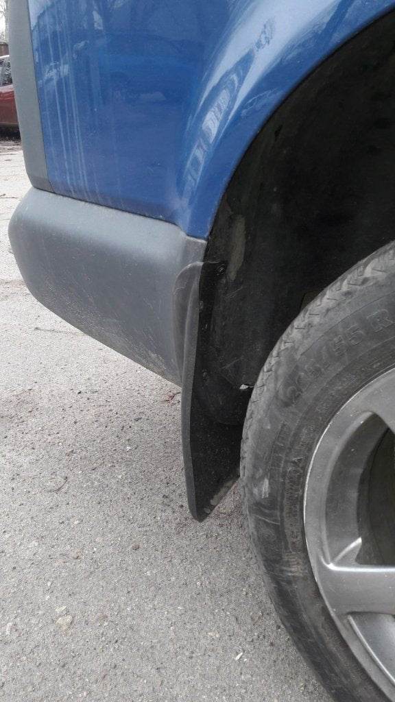 Rear mud flaps (cheap) for Volkswagen T5 Transporter 2003-2010 - Reelken Auto