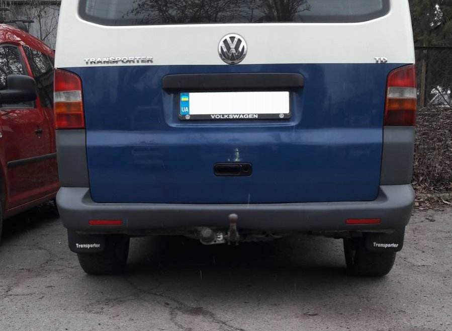 Rear mud flaps (cheap) for Volkswagen T5 Transporter 2003-2010 - Reelken Auto
