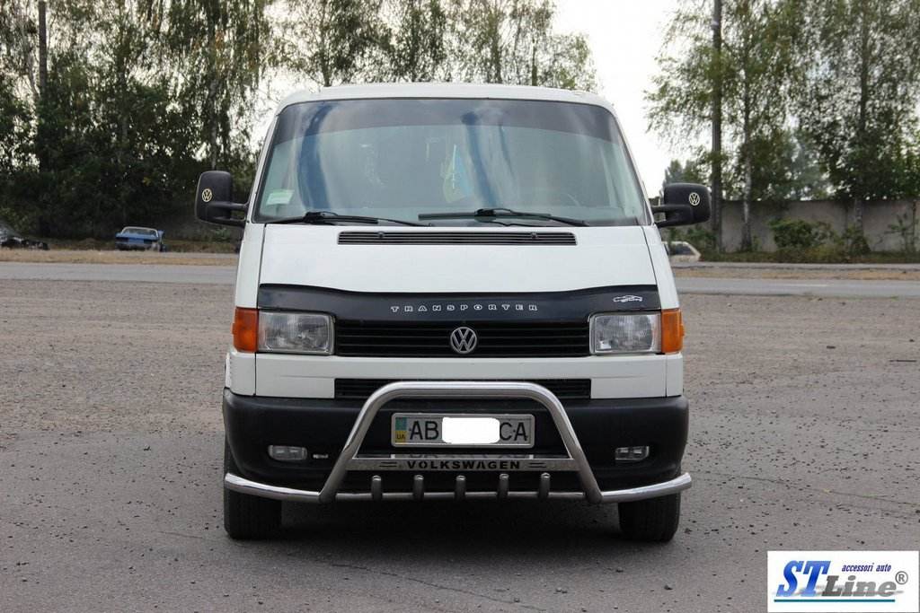 Kengurâtnik WT003 Plus-1 (stainless steel) for Volkswagen T4 Transporter - Reelken Auto