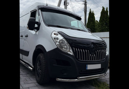 Windshield Sun Visor V2 (black gloss, 5mm) for Renault Master 2011-2023 - image 6