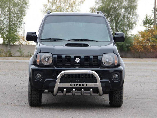 QT006 the bumper guard (stainless) for Suzuki Jimny 1998-2018 - Reelken Auto