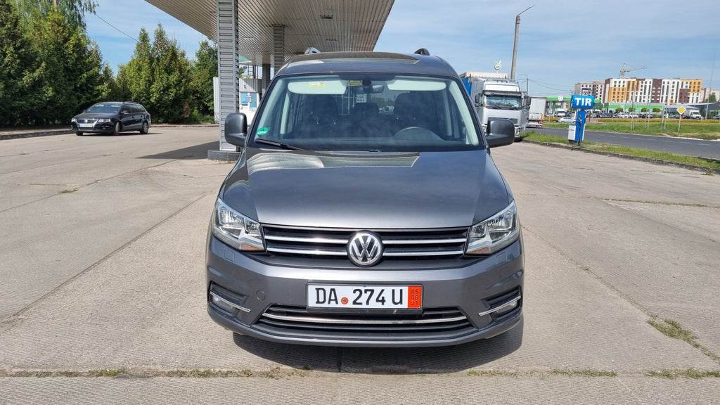 Bumper pads (3 pcs, stainless steel) for Volkswagen Caddy 2015-2020 - Reelken Auto