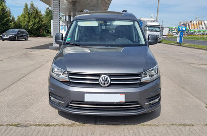 Lining on the grille (2 PCs, stainless steel) for Volkswagen Caddy 2015-2020 - image 7