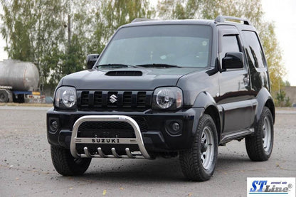 QT006 the bumper guard (stainless) for Suzuki Jimny 1998-2018 - Reelken Auto