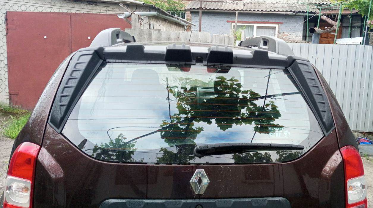 Spoiler 3 parts (ABS) V-1 for Dacia Duster 2018-2024 - Reelken Auto