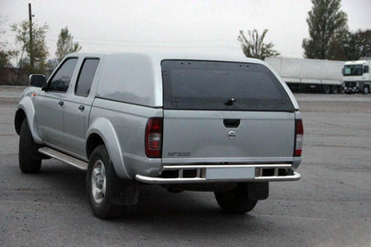 Back protection AK004 (stainless) for Nissan NP300 1999-2015 - Reelken Auto