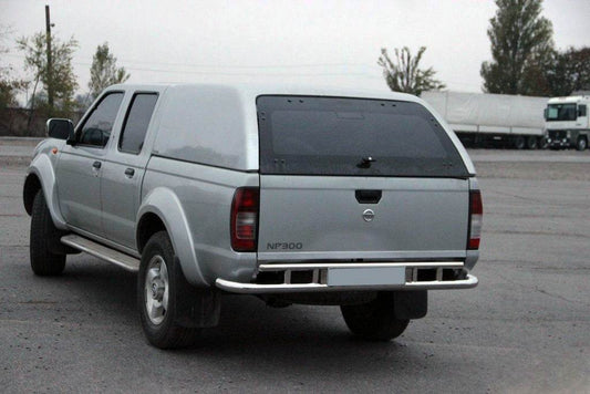 Back protection AK004 (stainless) for Nissan NP300 1999-2015 - Reelken Auto