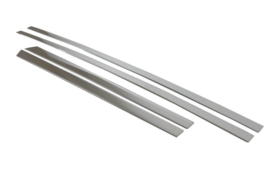 Door Moldings Stainless Steel (4 pcs) for Mitsubishi L200 2015-2024 - image 3