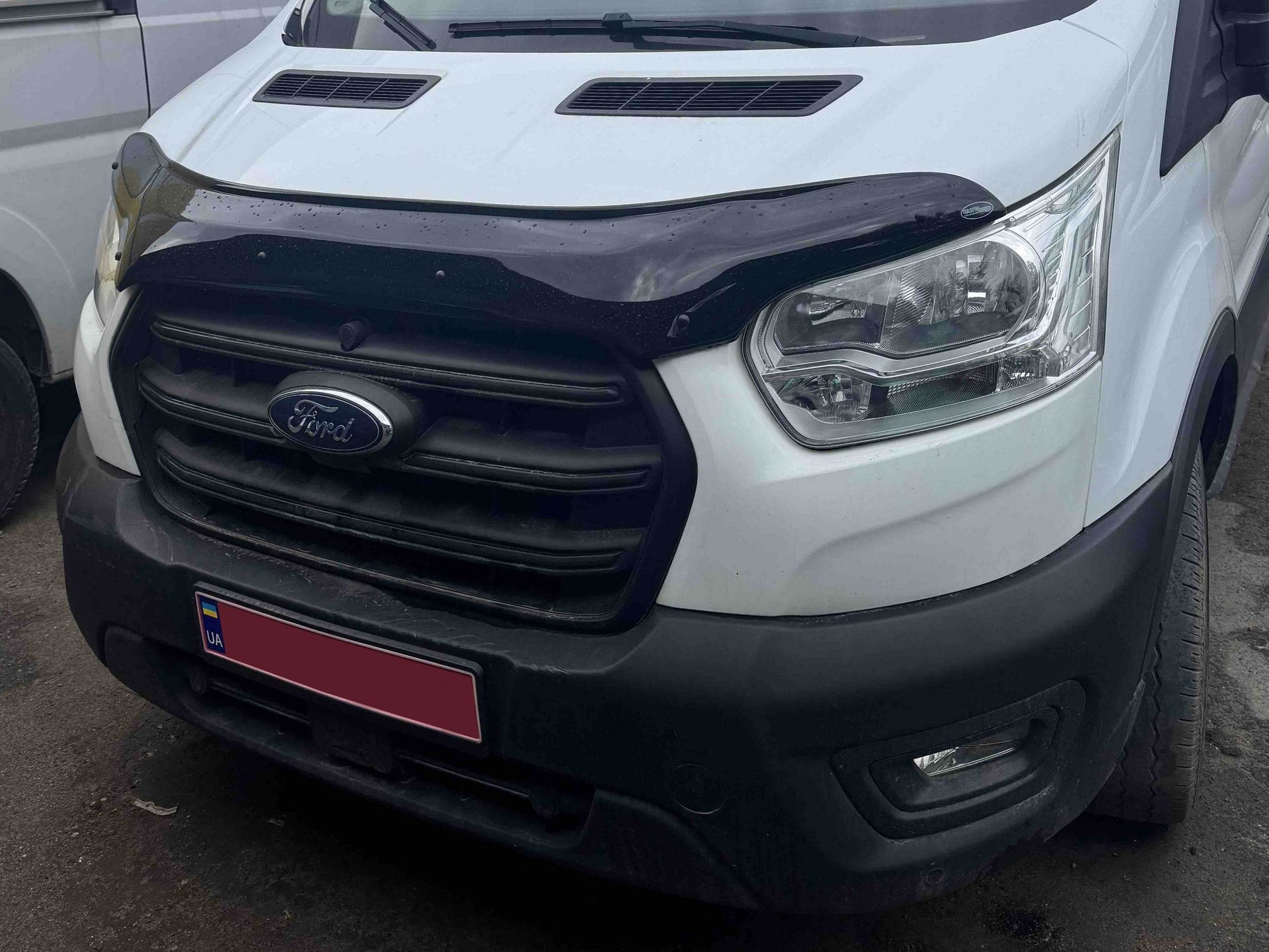 Hood deflector EuroCap (2019+) for Ford Transit 2014↗ - Reelken Auto