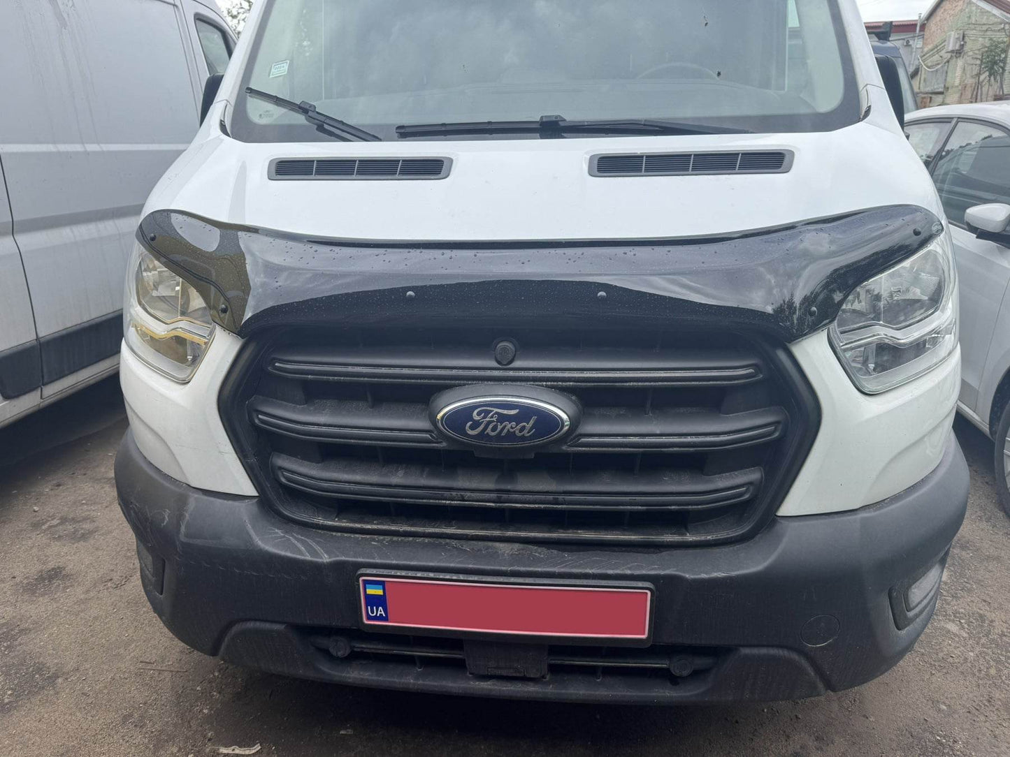 Hood deflector EuroCap (2019+) for Ford Transit 2014↗ - Reelken Auto