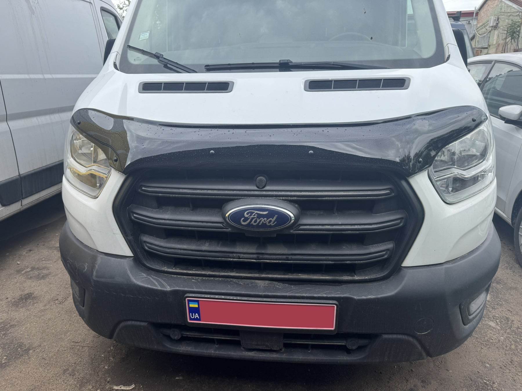 Hood deflector EuroCap (2019+) for Ford Transit 2014↗ - Reelken Auto