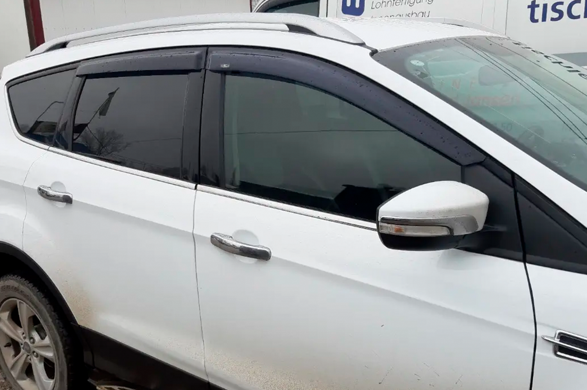 Window Deflectors (4 pcs, HIC) for Ford Kuga/Escape 2013-2019 - image 1