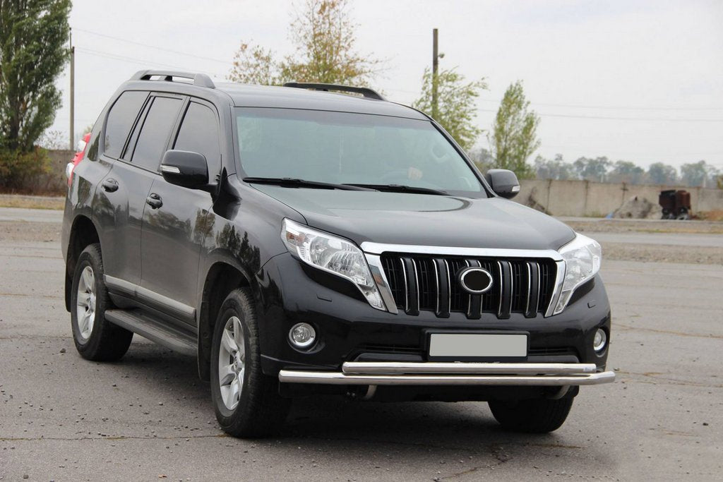 Front protection ST014 (stainless) for Toyota Land Cruiser Prado 150 - image 4