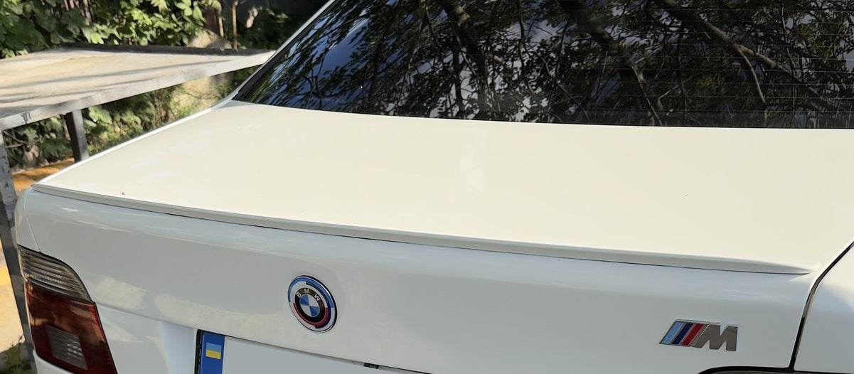 Inscription M 80mm by 30mm (stainless steel) for BMW 5 series E-39 1996-2003 - Reelken Auto