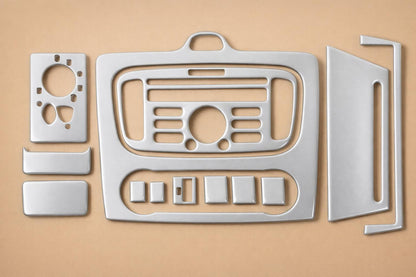Dashboard Trim Clima (Mini-Set, Aluminum) for Ford Focus II 2008-2011 - image 1
