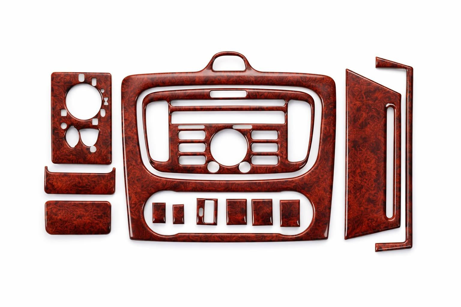 Dashboard Trim AC/Climate (Mini-Set, Wood) for Ford Focus II 2008-2011 - image 1