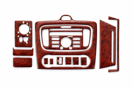 Dashboard Trim AC/Climate (Mini-Set, Wood) for Ford Focus II 2008-2011 - image 1
