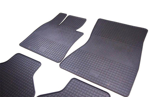 Rubber mats (4 pcs, Polytep) for BMW X6 E-71 2008-2014 - Reelken Auto